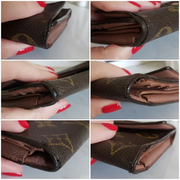 *SOLD* Authentic Pre-owned Vintage Louis Vuitton Tri-fold Long Wallet - Picture 12 of 15